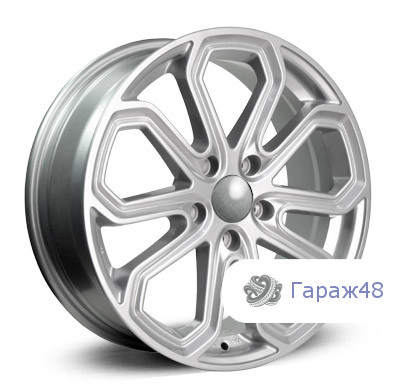Replica KI47 R16 / 6J PCD 5x114.3 ET 48 ЦО 67.1 Литые Серебристый